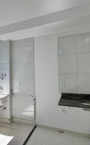 Apartamento para alugar com 48m², 2 quartos e 1 vagaCozinha e Área de Serviço