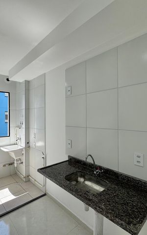Apartamento para alugar com 48m², 2 quartos e 1 vagaCozinha e Área de Serviço