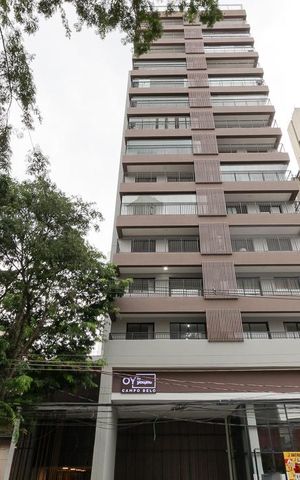 Studio para alugar com 25m², 1 quarto e sem vaga Studio para alugar com 25m², 1 quarto e sem vagaFachada