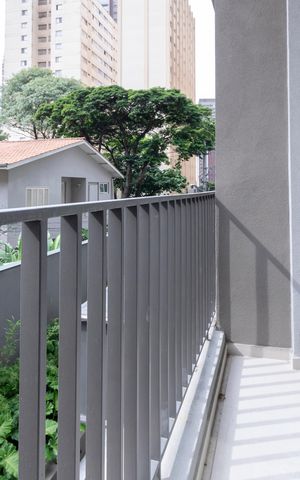 Studio para alugar com 22m², 1 quarto e sem vaga Studio para alugar com 22m², 1 quarto e sem vagaVaranda