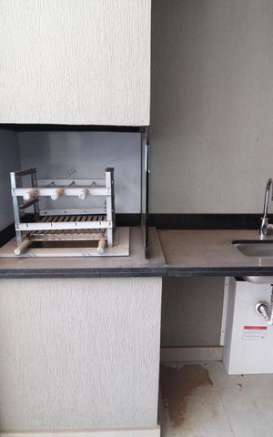 Apartamento para alugar com 106m², 3 quartos e 2 vagasChurrasqueira