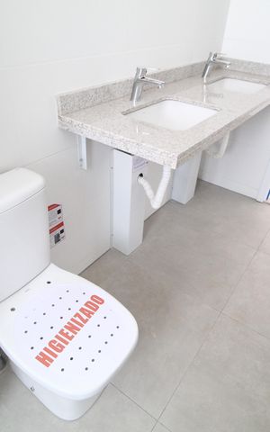 Apartamento para alugar com 106m², 3 quartos e 2 vagasBanheiro do Quarto 3