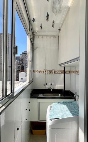 Apartamento à venda com 58m², 1 quarto e 1 vaga Apartamento à venda com 58m², 1 quarto e 1 vagaÁrea de Serviço