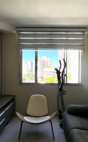 Apartamento à venda com 58m², 1 quarto e 1 vaga Apartamento à venda com 58m², 1 quarto e 1 vagaSala