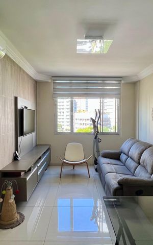 Apartamento à venda com 58m², 1 quarto e 1 vaga Apartamento à venda com 58m², 1 quarto e 1 vagaSala