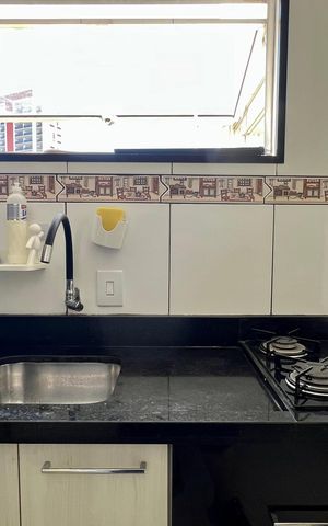 Apartamento à venda com 58m², 1 quarto e 1 vaga Apartamento à venda com 58m², 1 quarto e 1 vagaCozinha