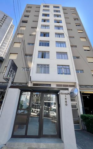 Apartamento à venda com 58m², 1 quarto e 1 vaga Apartamento à venda com 58m², 1 quarto e 1 vagaFachada