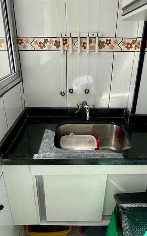 Apartamento à venda com 58m², 1 quarto e 1 vaga Apartamento à venda com 58m², 1 quarto e 1 vagaÁrea de Serviço