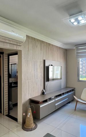 Apartamento à venda com 58m², 1 quarto e 1 vaga Apartamento à venda com 58m², 1 quarto e 1 vagaSala