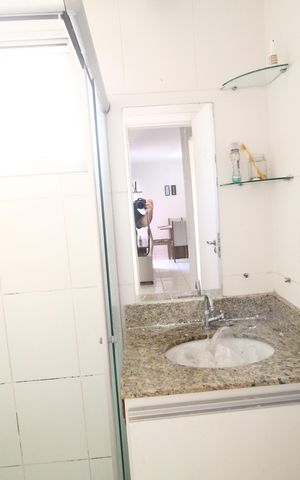 Apartamento para alugar com 52m², 2 quartos e 1 vagaBanheiro Social