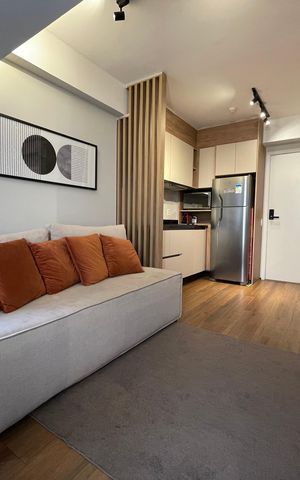 Apartamento para alugar com 35m², 1 quarto e 1 vaga Apartamento para alugar com 35m², 1 quarto e 1 vagaSala