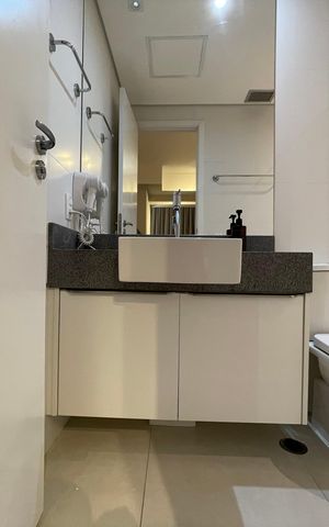 Apartamento para alugar com 35m², 1 quarto e 1 vaga Apartamento para alugar com 35m², 1 quarto e 1 vagaBanheiro Social