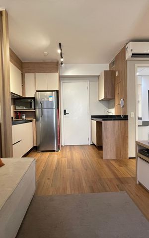 Apartamento para alugar com 35m², 1 quarto e 1 vaga Apartamento para alugar com 35m², 1 quarto e 1 vagaSala