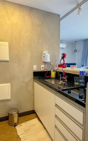 Studio para alugar com 46m², 1 quarto e 1 vaga Studio para alugar com 46m², 1 quarto e 1 vagaStudio