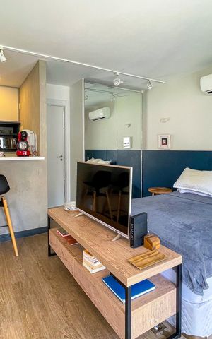 Studio para alugar com 46m², 1 quarto e 1 vaga Studio para alugar com 46m², 1 quarto e 1 vagaStudio