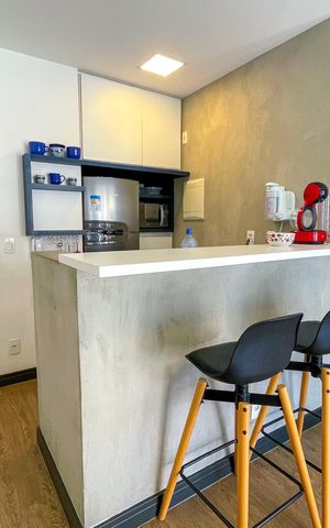 Studio para alugar com 46m², 1 quarto e 1 vaga Studio para alugar com 46m², 1 quarto e 1 vagaStudio
