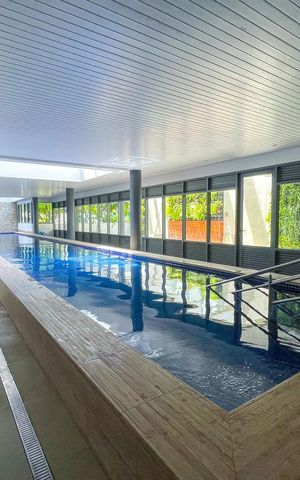 Studio para alugar com 46m², 1 quarto e 1 vaga Studio para alugar com 46m², 1 quarto e 1 vagaÁrea comum - Piscina