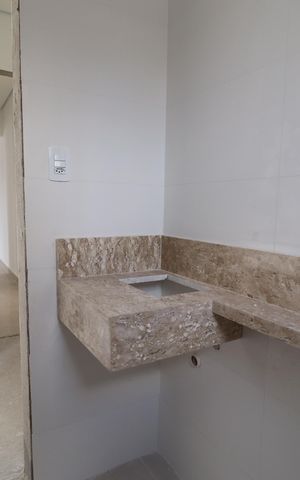 Apartamento à venda com 100m², 3 quartos e 1 vagaBanheiro da Suíte