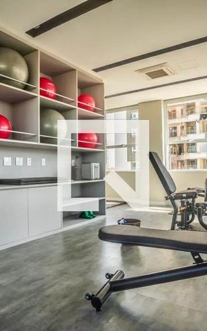 Studio à venda com 27m², 1 quarto e sem vagaÁrea comum - Academia