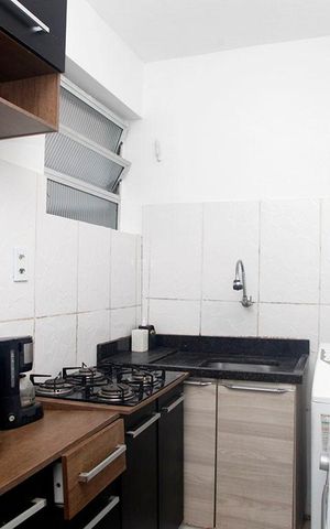 Apartamento à venda com 55m², 2 quartos e 1 vagaCozinha