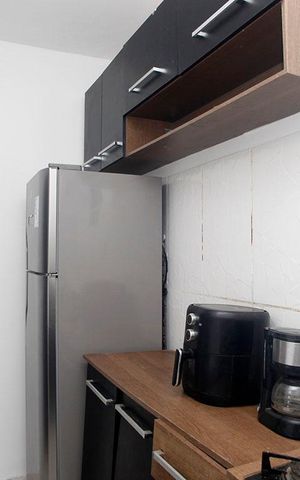 Apartamento à venda com 55m², 2 quartos e 1 vagaCozinha
