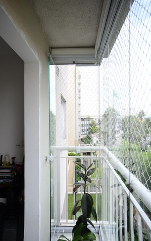 Apartamento para alugar com 39m², 2 quartos e sem vagaVaranda