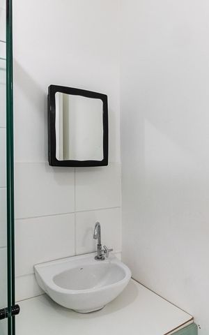 Apartamento à venda com 18m², 1 quarto e sem vaga Apartamento à venda com 18m², 1 quarto e sem vagaBanheiro