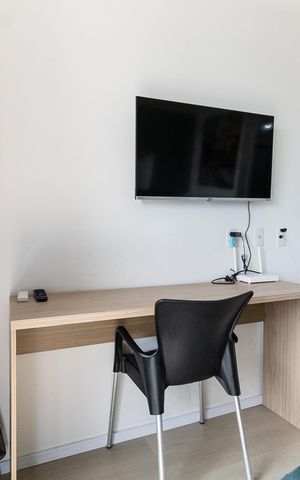 Apartamento à venda com 18m², 1 quarto e sem vaga Apartamento à venda com 18m², 1 quarto e sem vagaSala/Quarto