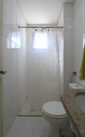 Apartamento à venda com 93m², 3 quartos e 2 vagasBanheiro da Suíte