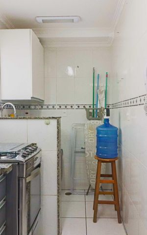 Apartamento à venda com 50m², 2 quartos e 1 vagaCozinha e Área de Serviço