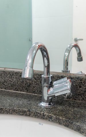 Apartamento para alugar com 37m², 1 quarto e 1 vaga Apartamento para alugar com 37m², 1 quarto e 1 vagaBanheiro - torneira