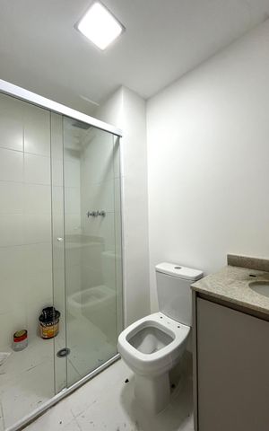 Apartamento à venda com 30m², 1 quarto e sem vagaBanheiro da Suíte