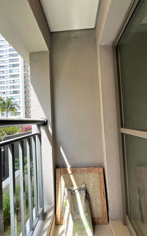 Apartamento à venda com 30m², 1 quarto e sem vagaVaranda