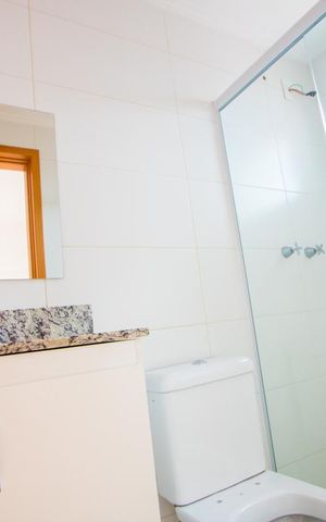 Apartamento à venda com 97m², 3 quartos e 2 vagas Apartamento à venda com 97m², 3 quartos e 2 vagasBanheiro do quarto 1