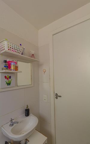 Apartamento à venda com 41m², 2 quartos e 1 vaga Apartamento à venda com 41m², 2 quartos e 1 vagaBanheiro