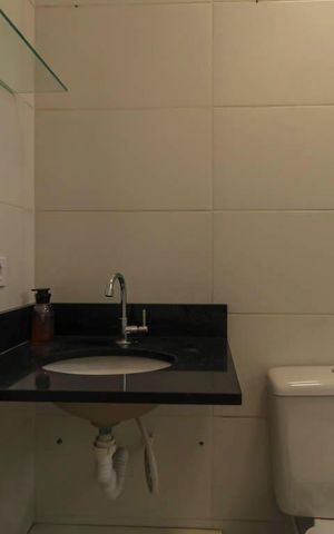 Apartamento à venda com 93m², 2 quartos e 2 vagas Apartamento à venda com 93m², 2 quartos e 2 vagasBanheiro