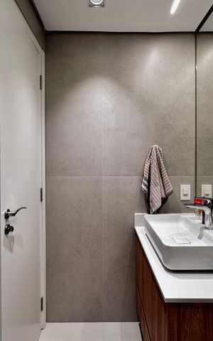 Apartamento para alugar com 65m², 2 quartos e 2 vagas Apartamento para alugar com 65m², 2 quartos e 2 vagasBanheiro Social