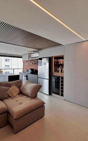 Apartamento para alugar com 65m², 2 quartos e 2 vagas Apartamento para alugar com 65m², 2 quartos e 2 vagasSala