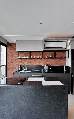 Apartamento para alugar com 65m², 2 quartos e 2 vagas Apartamento para alugar com 65m², 2 quartos e 2 vagasCozinha