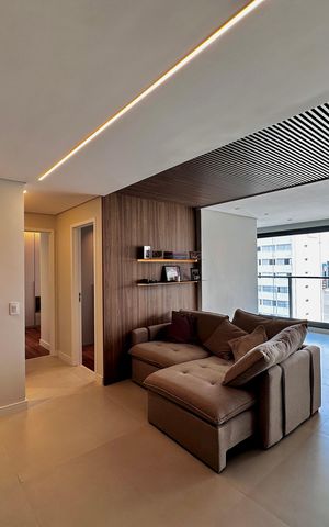 Apartamento para alugar com 65m², 2 quartos e 2 vagas Apartamento para alugar com 65m², 2 quartos e 2 vagasSala