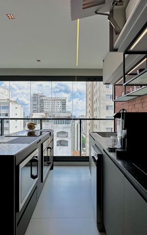 Apartamento para alugar com 65m², 2 quartos e 2 vagas Apartamento para alugar com 65m², 2 quartos e 2 vagasCozinha
