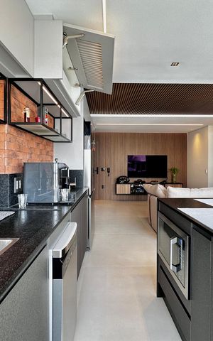 Apartamento para alugar com 65m², 2 quartos e 2 vagas Apartamento para alugar com 65m², 2 quartos e 2 vagasCozinha