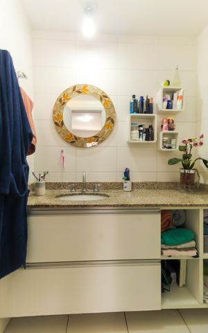 Apartamento à venda com 126m², 3 quartos e 2 vagas Apartamento à venda com 126m², 3 quartos e 2 vagasBanheiro da Suíte 3