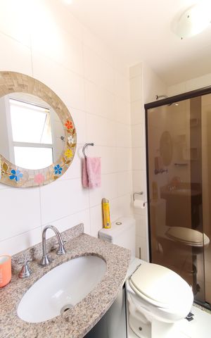 Apartamento à venda com 126m², 3 quartos e 2 vagas Apartamento à venda com 126m², 3 quartos e 2 vagasBanheiro da Suíte 4