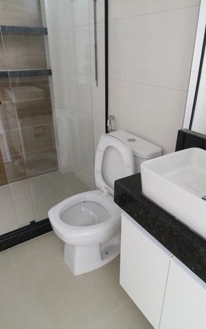 Apartamento para alugar com 75m², 2 quartos e sem vagaBanheiro social