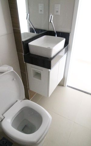 Apartamento para alugar com 75m², 2 quartos e sem vagaBanheiro social