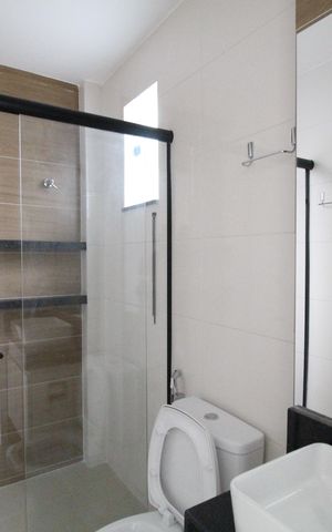 Apartamento para alugar com 75m², 2 quartos e 1 vagaBanheiro social 