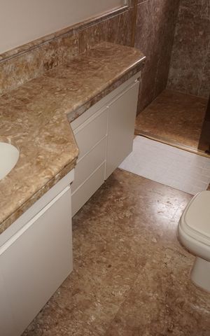 Apartamento à venda com 305m², 5 quartos e 4 vagasBanheiro da Suíte