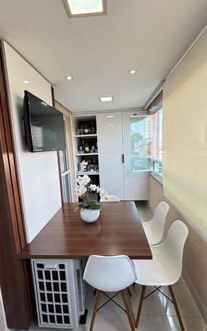 Apartamento à venda com 78m², 2 quartos e 1 vaga Apartamento à venda com 78m², 2 quartos e 1 vagaSala - Sala de Jantar Varanda