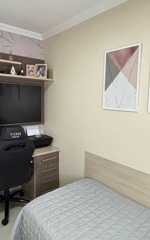 Apartamento à venda com 78m², 2 quartos e 1 vaga Apartamento à venda com 78m², 2 quartos e 1 vagaQuarto